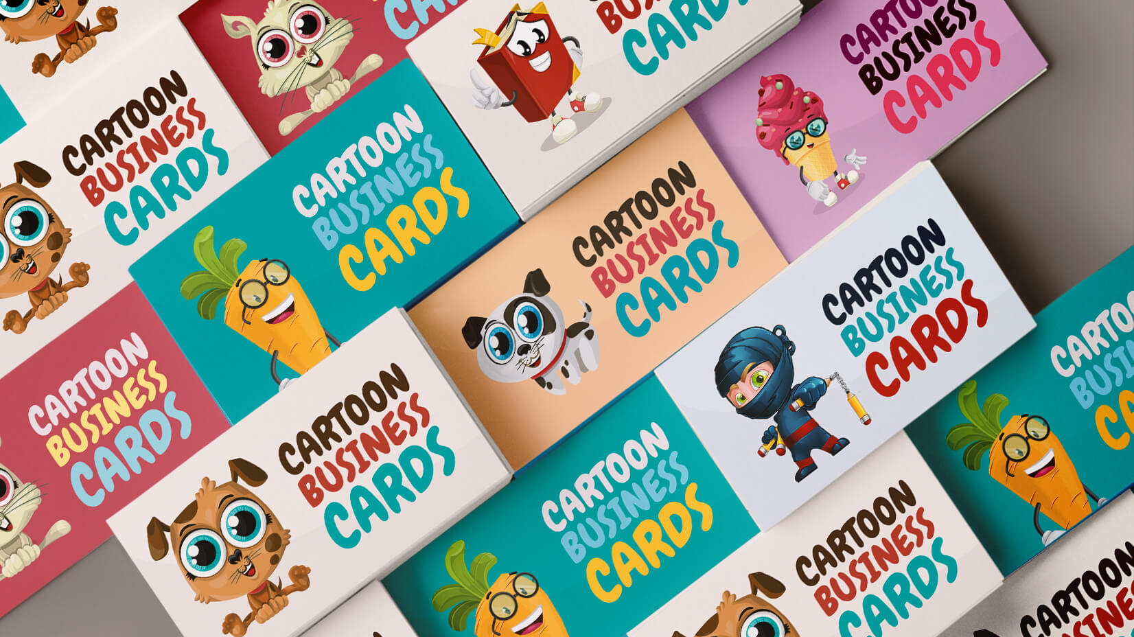 100 Insanely Creative Cartoon Business Cards