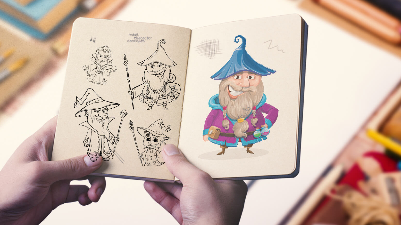 How We Create A Cartoon Character Design In 10 Steps   241 