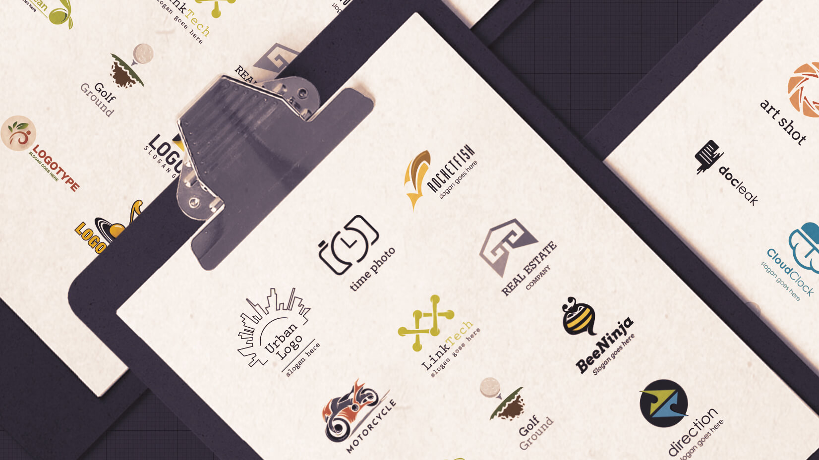 Free Logo Design Templates 100 Choices For Your Company