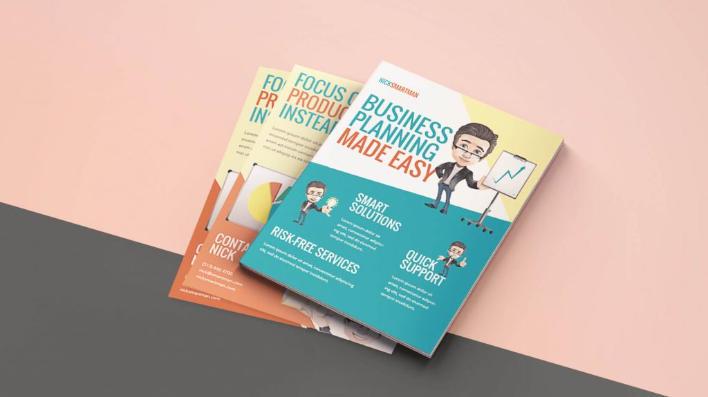How to Create a Cartoon Flyer Template For Your Business