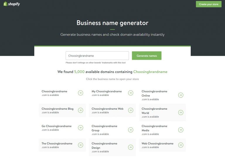 The Best Brand Name Generators 16 sites to Generate Brand Ideas