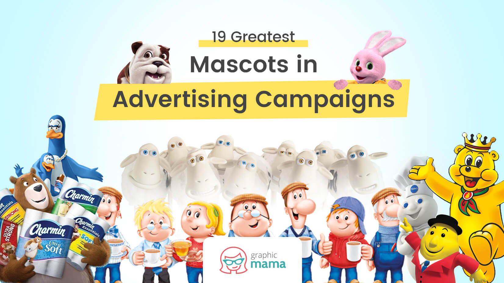 Famous Commercial Mascots At Sharlene Burcham Blog