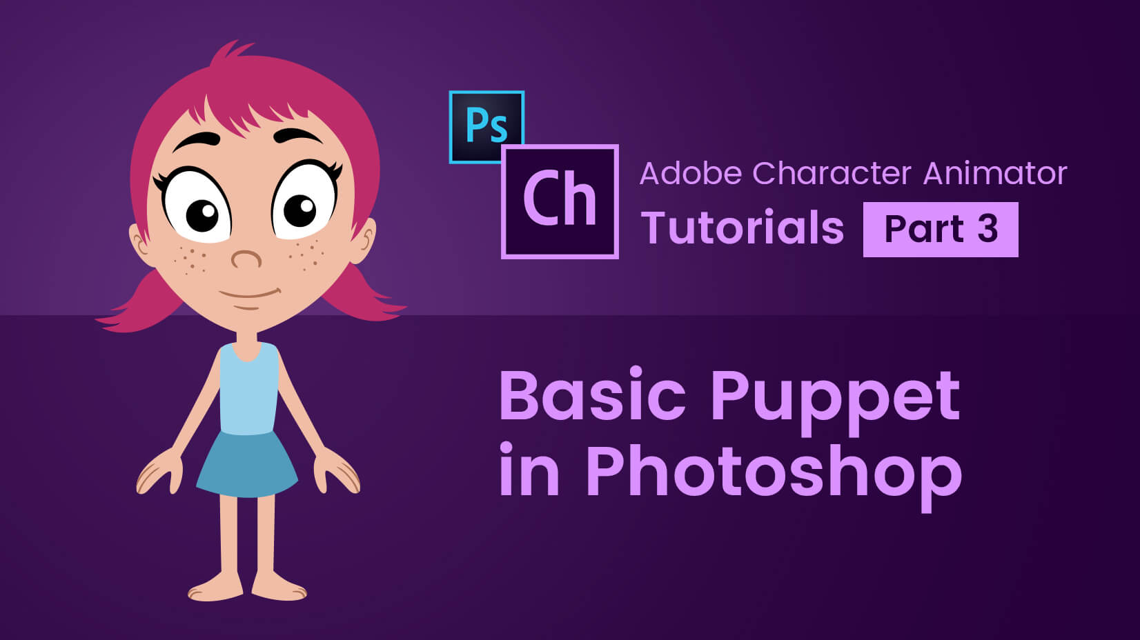 photoshop 2d character tutorial animation