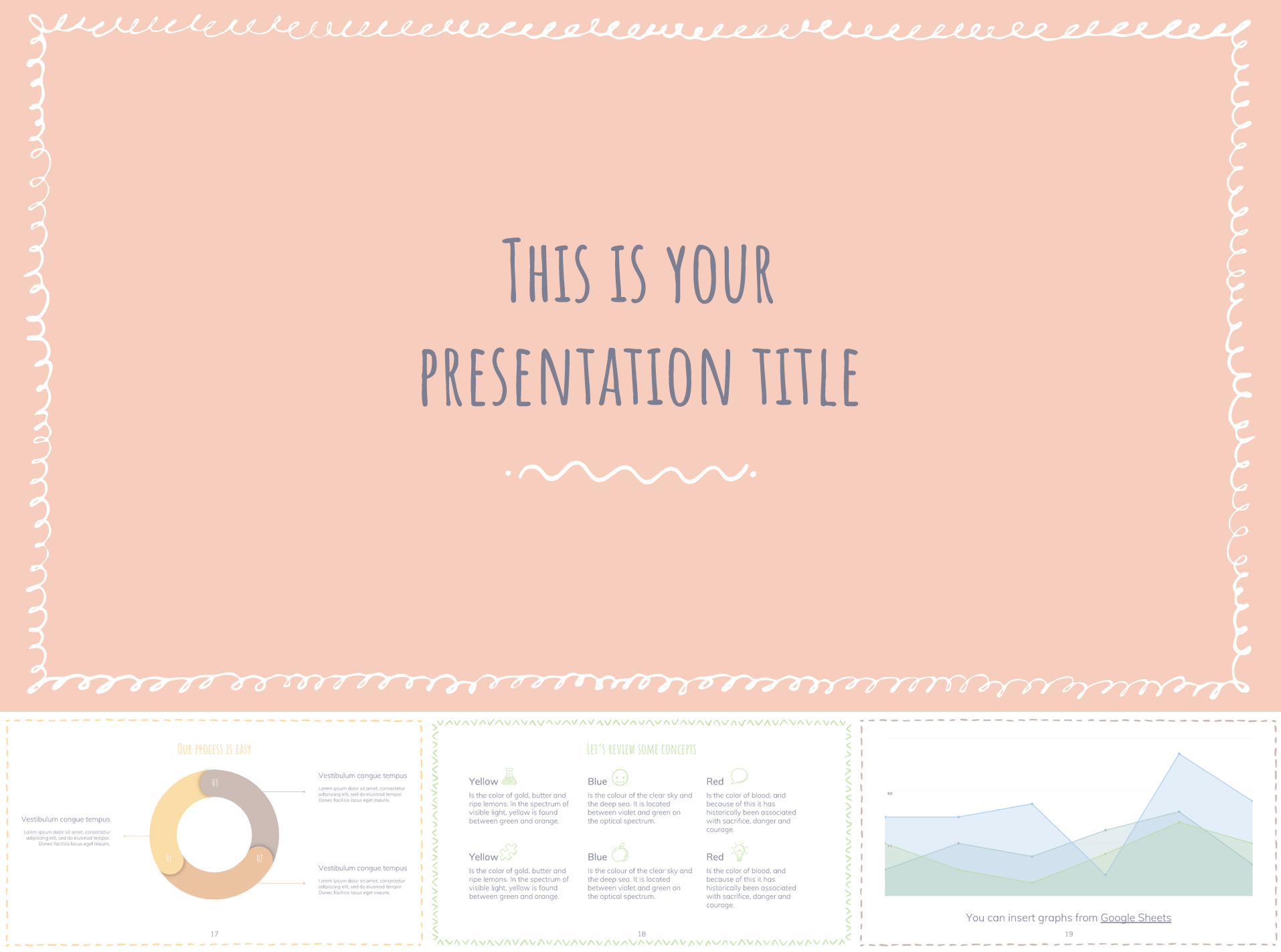 Google Slides Pastel Color Template