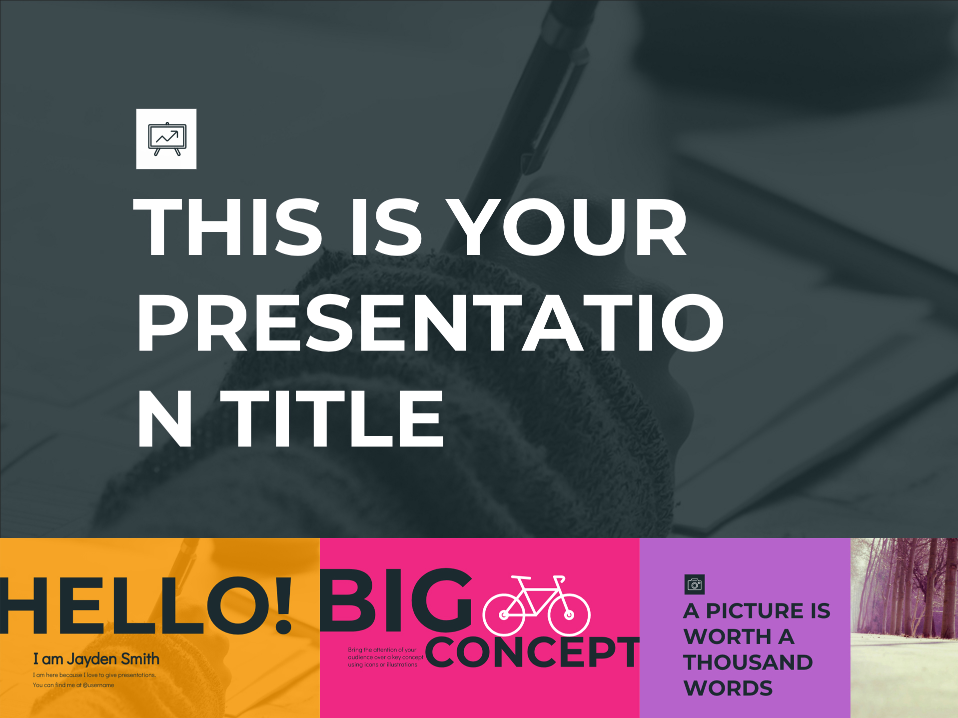 Rainbow Google Slides Presentation Template