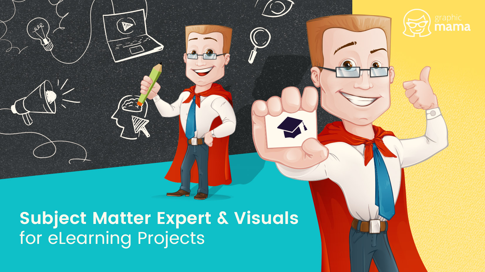 Subject Matter Expert and Visuals for eLearning Projects by GraphicMama