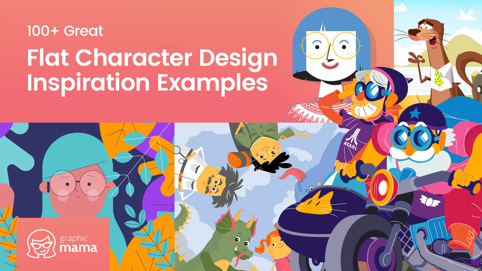 flat design character tutorial