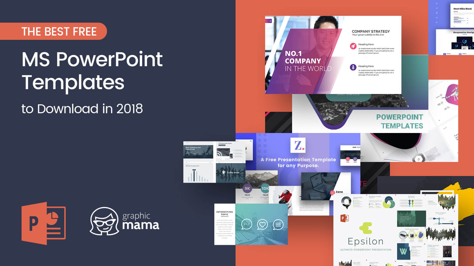 The Best Free Powerpoint Templates To Download In 2018 Graphicmama