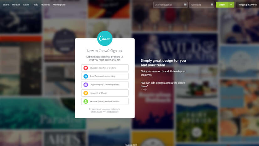 Canva Infographic Creator Tool