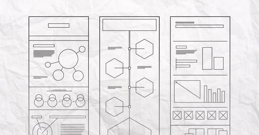 Make a wireframe for your infographic