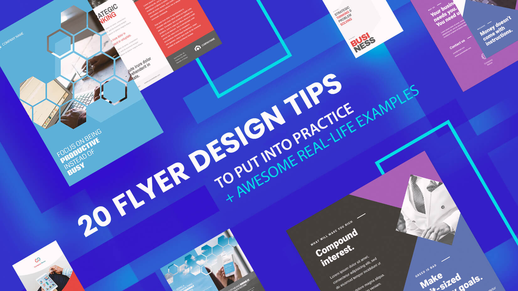 Flyer Design Tips Awesome Real Life Examples