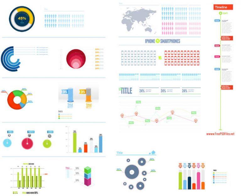 47 Free PSD Infographic Templates to Download Right Now