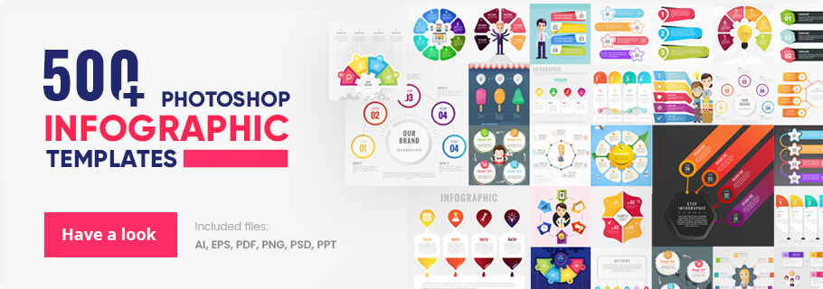 Infographic Photoshop Templates