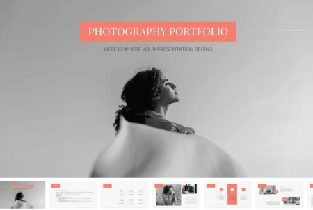 Resume Powerpoint Templates: Photography Portfolio