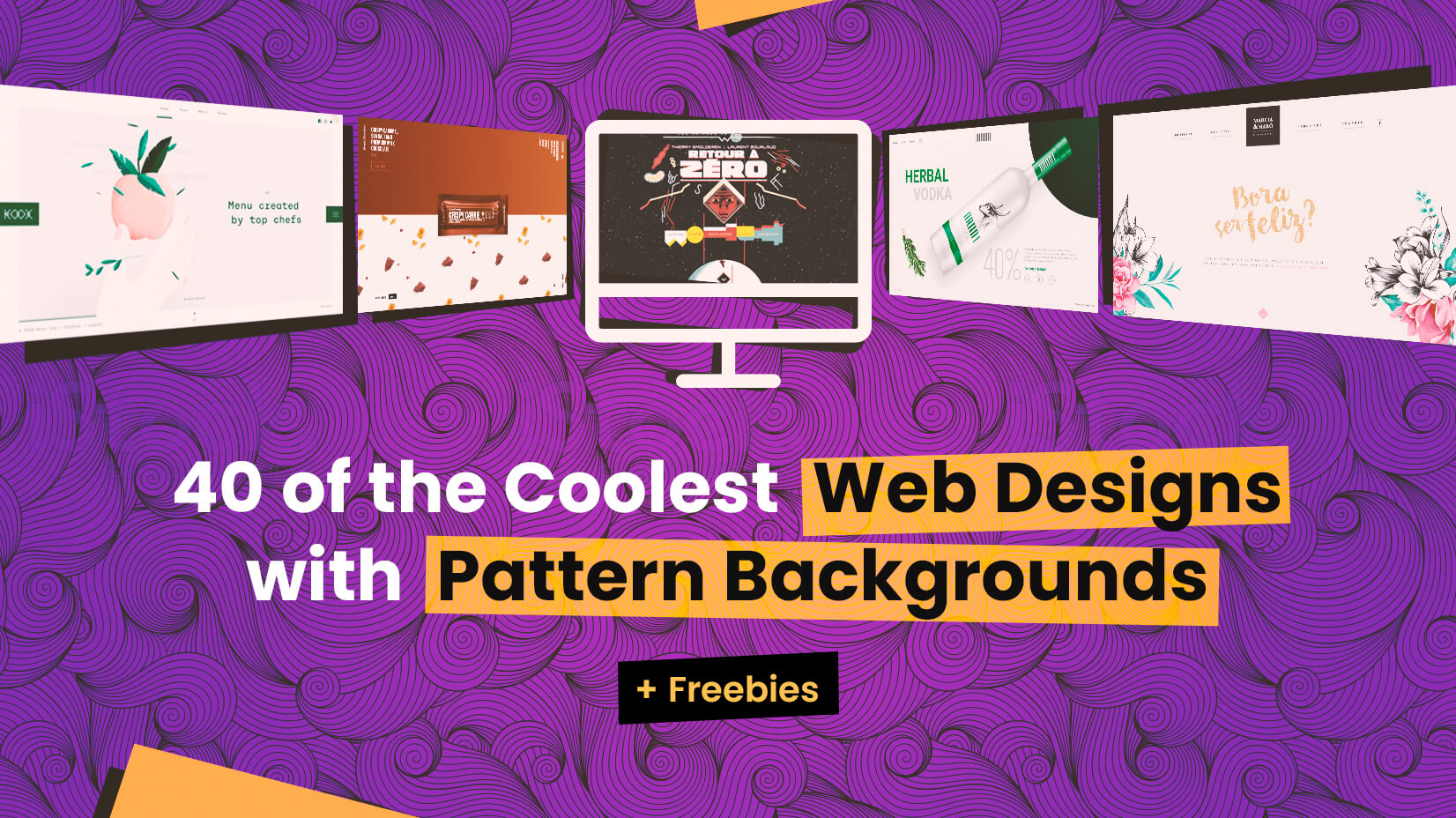 40 Of The Coolest Web Designs With Pattern Backgrounds Freebies Graphicmama Blog