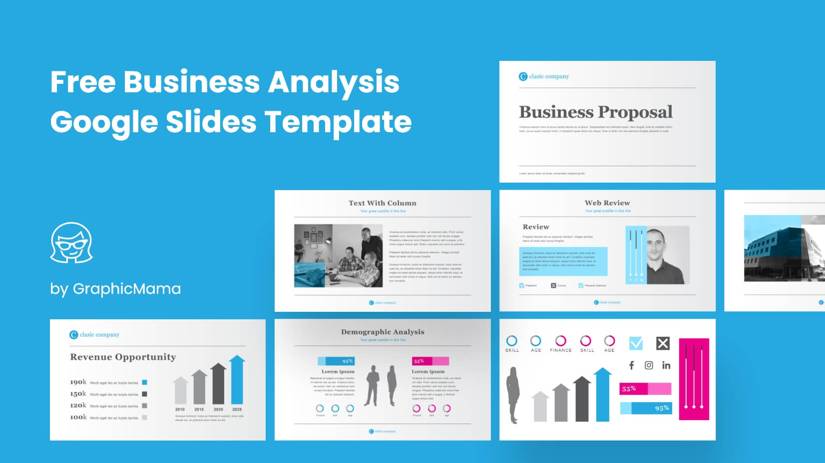 Free Business Analysis Google Slides Template