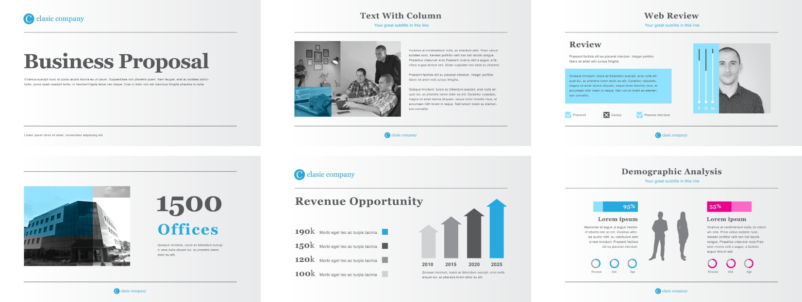 6 business analysis slides