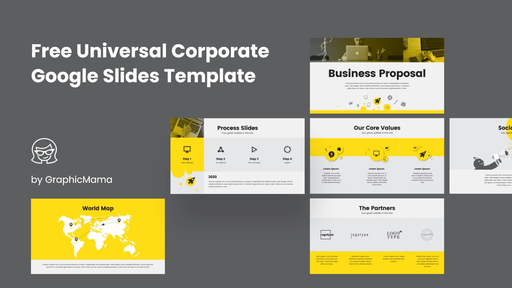 Free Universal Corporate Google Slides Template