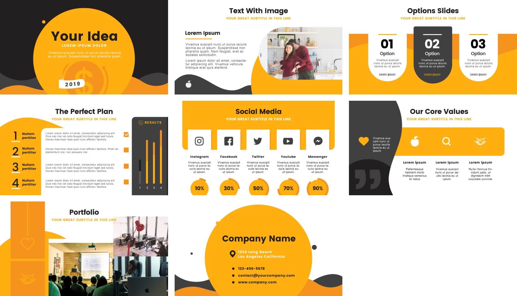 LORA - Google Slides Template – MasterBundles