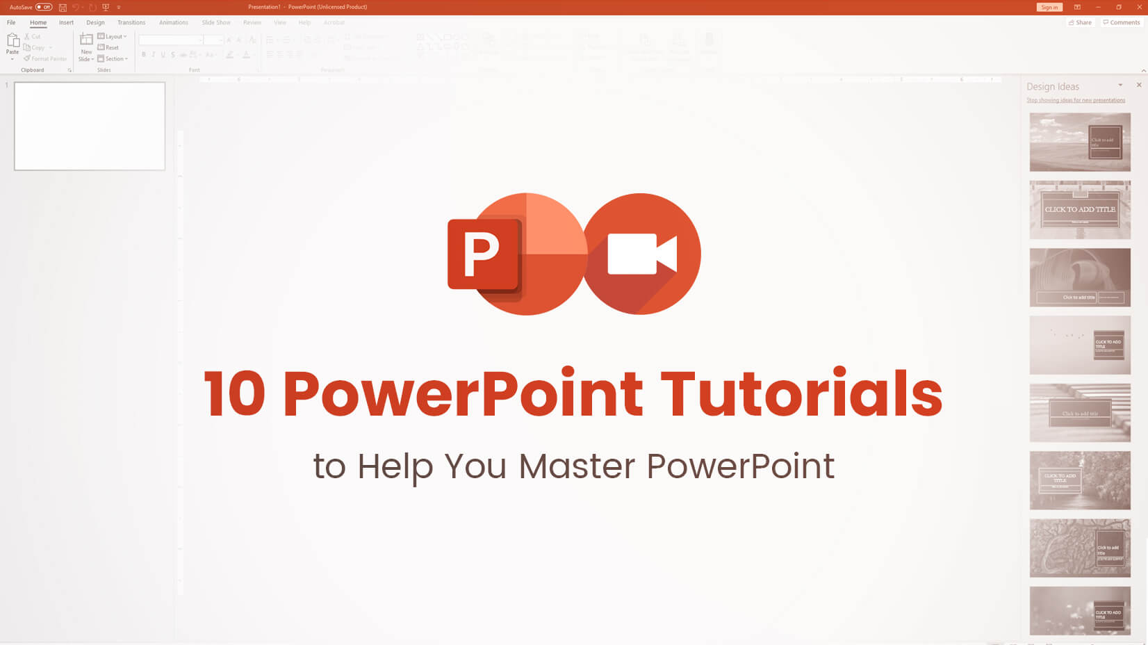 powerpoint master slide tutorial