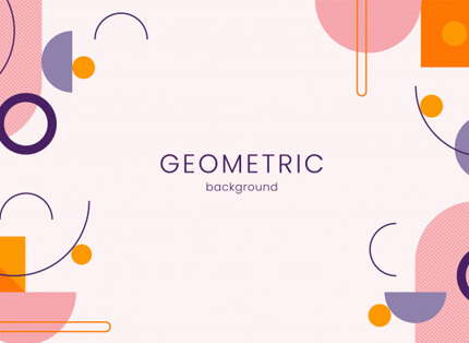 geometric free presentation background