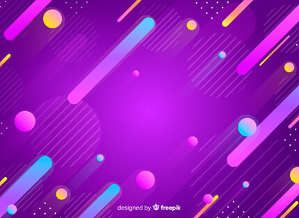 abstract colourful gradient shapes free presentation background