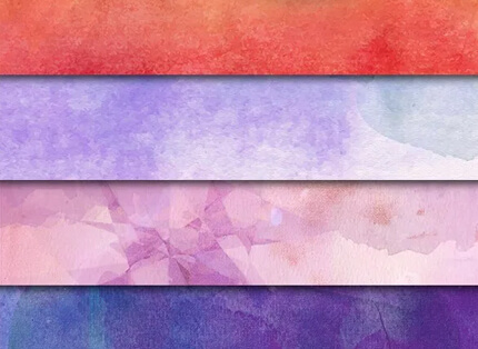 watercolor set of free presentation backgrounds