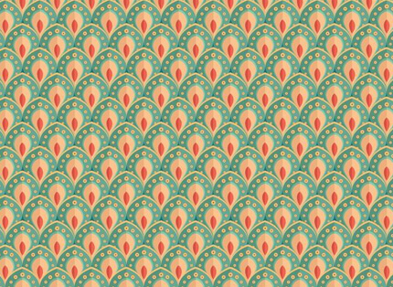 pretty peacock pattern vector free presentation background