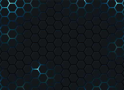 Abstract Futuristic Free HD Background with Honeycomb