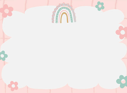 Cute Free Doodle Frame Background