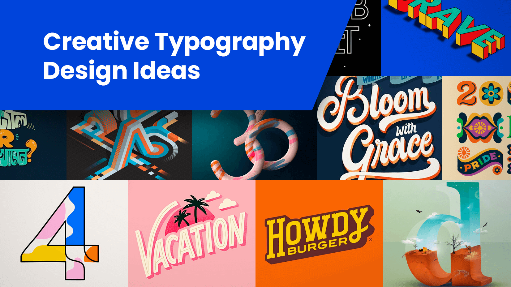 Creative Typography Design Ideas That Will Totally Amaze You