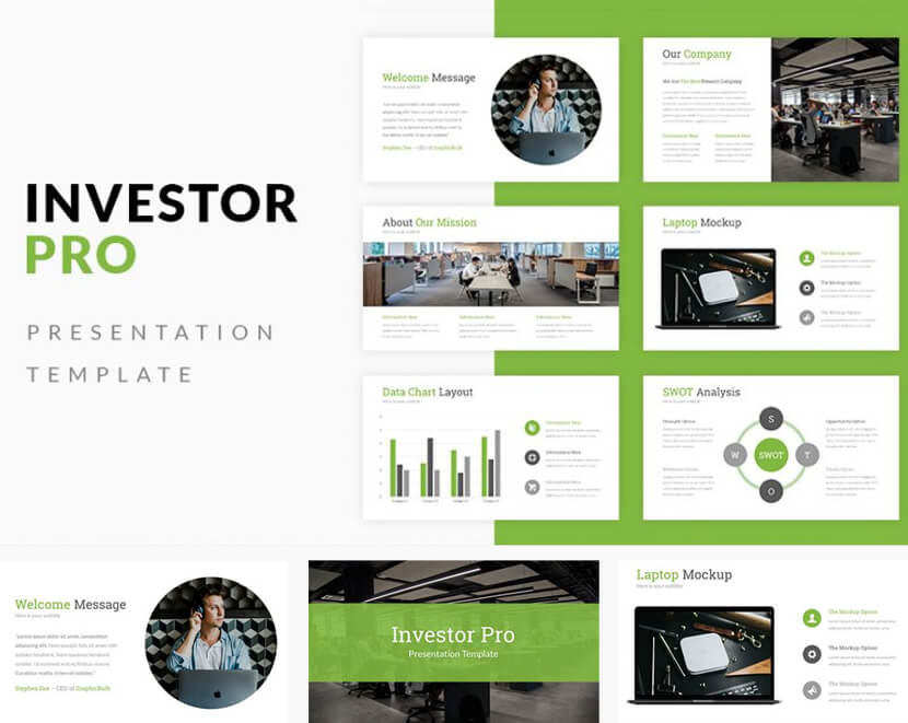 INVESTOR PRO FREE GOOGLE SLIDES THEME