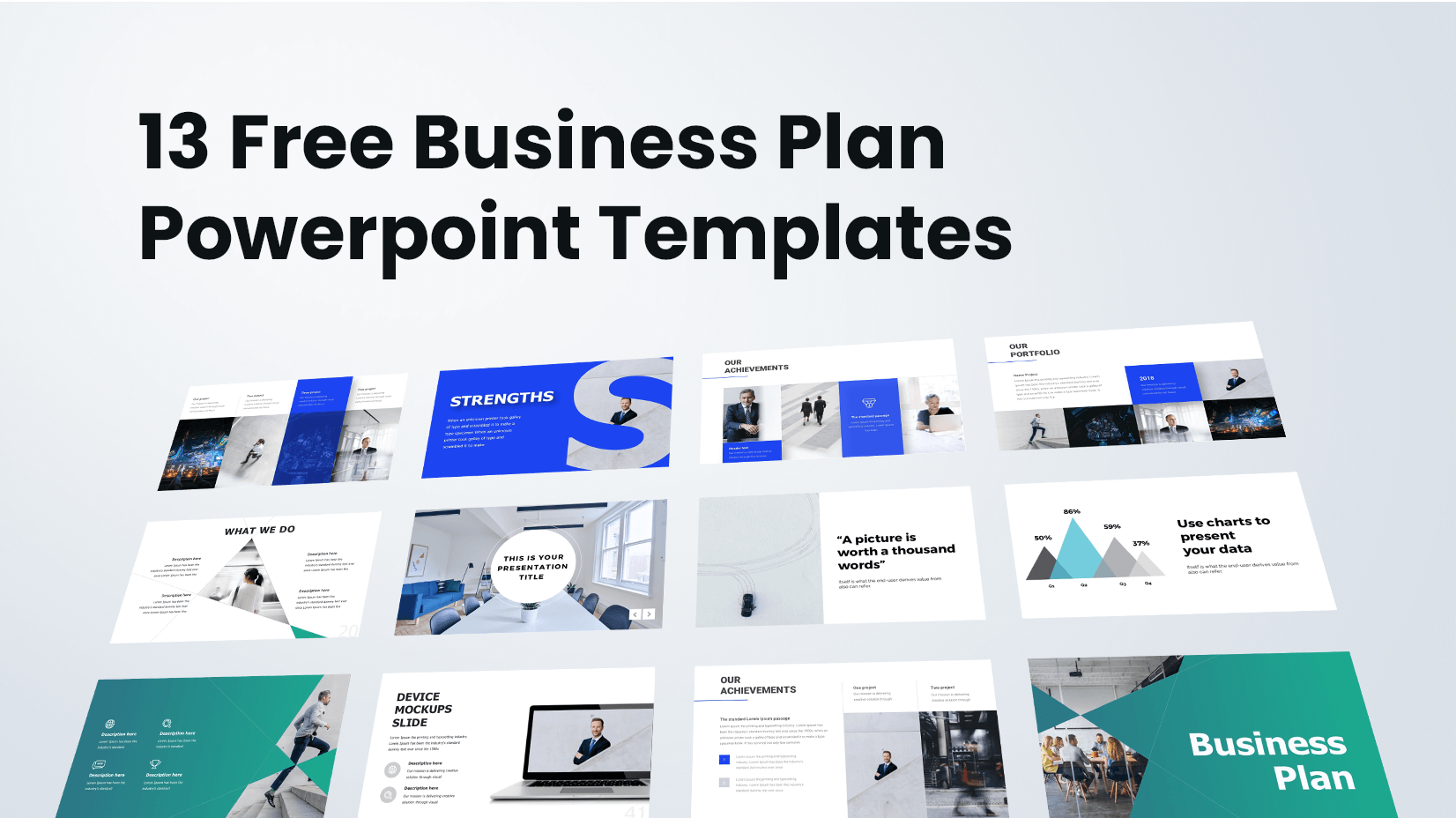 13 Free Business Plan Powerpoint Templates To Get Now GraphicMama Blog