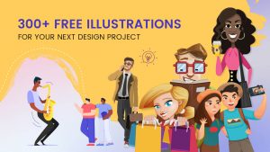 300+ Free Illustrations For Your Next Design Project | GraphicMama