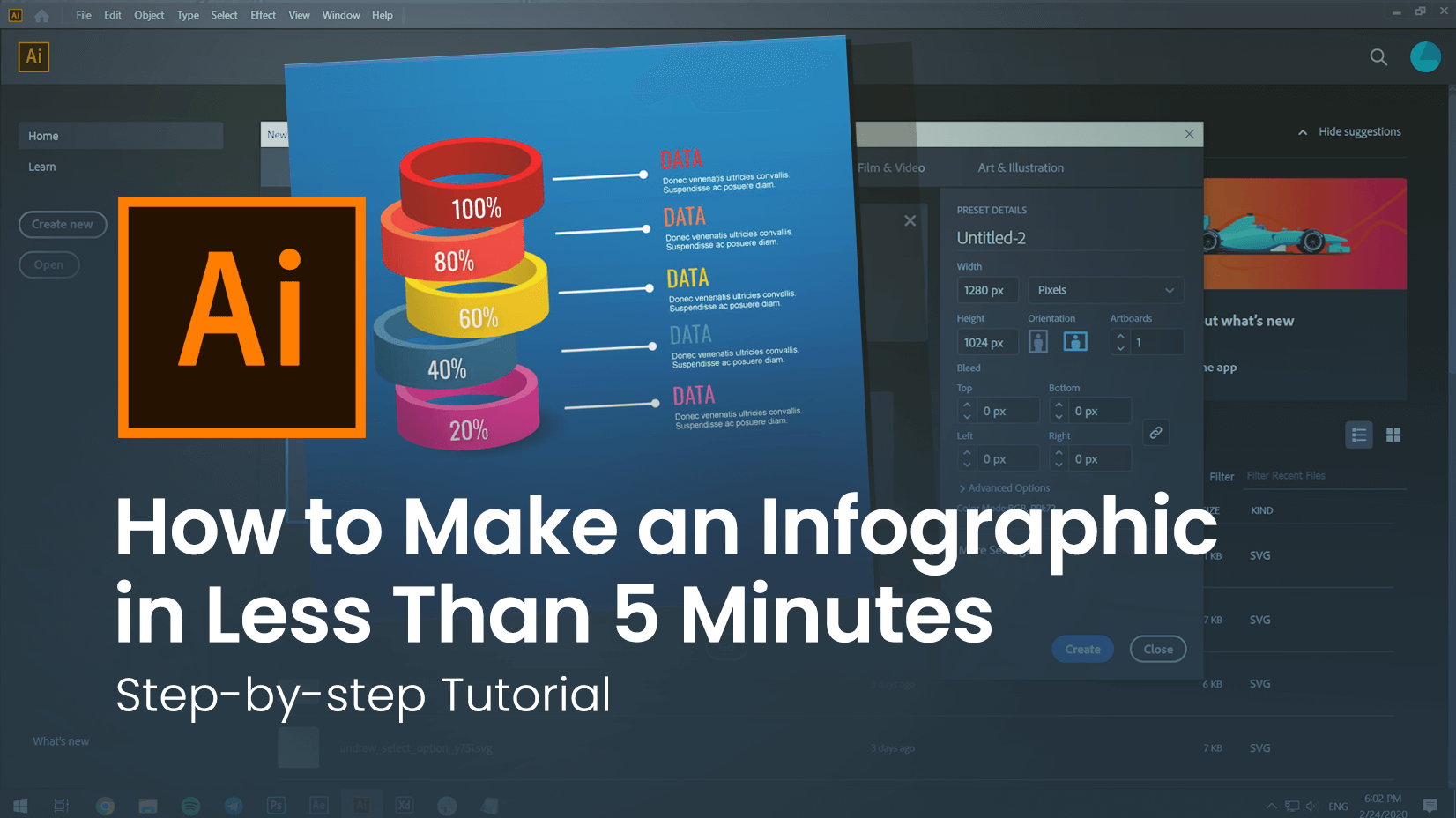 Infographic Tutorial Illustrator Beginner Tutorials For Illustrator Infographic Tutorial Illustrator Beginner Tutorials For Illustrator