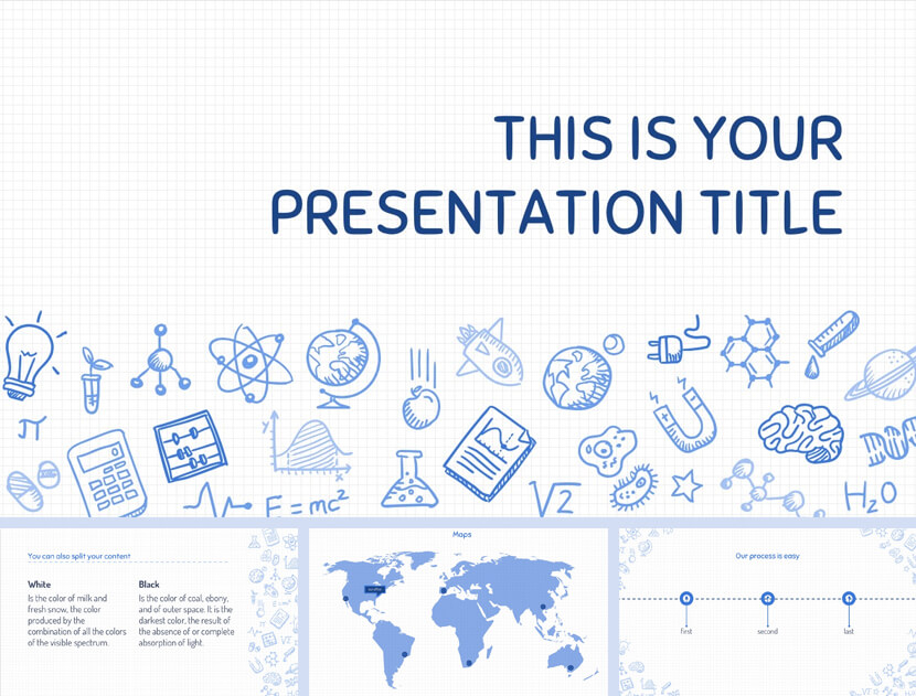 School Markers Template for PowerPoint and Google Slides