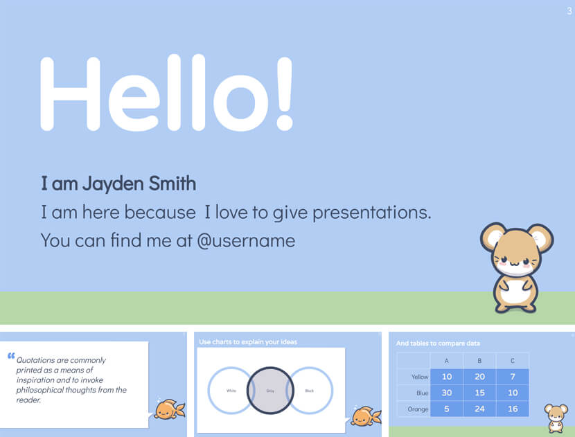 Free Google Slides Virtual Classroom Background PowerPoint Template