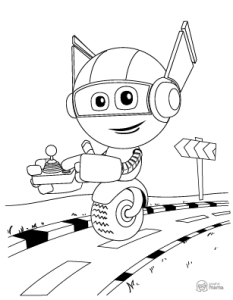 Cartoon Coloring Book: 60+ Free Printable Pages PDF by GraphicMama