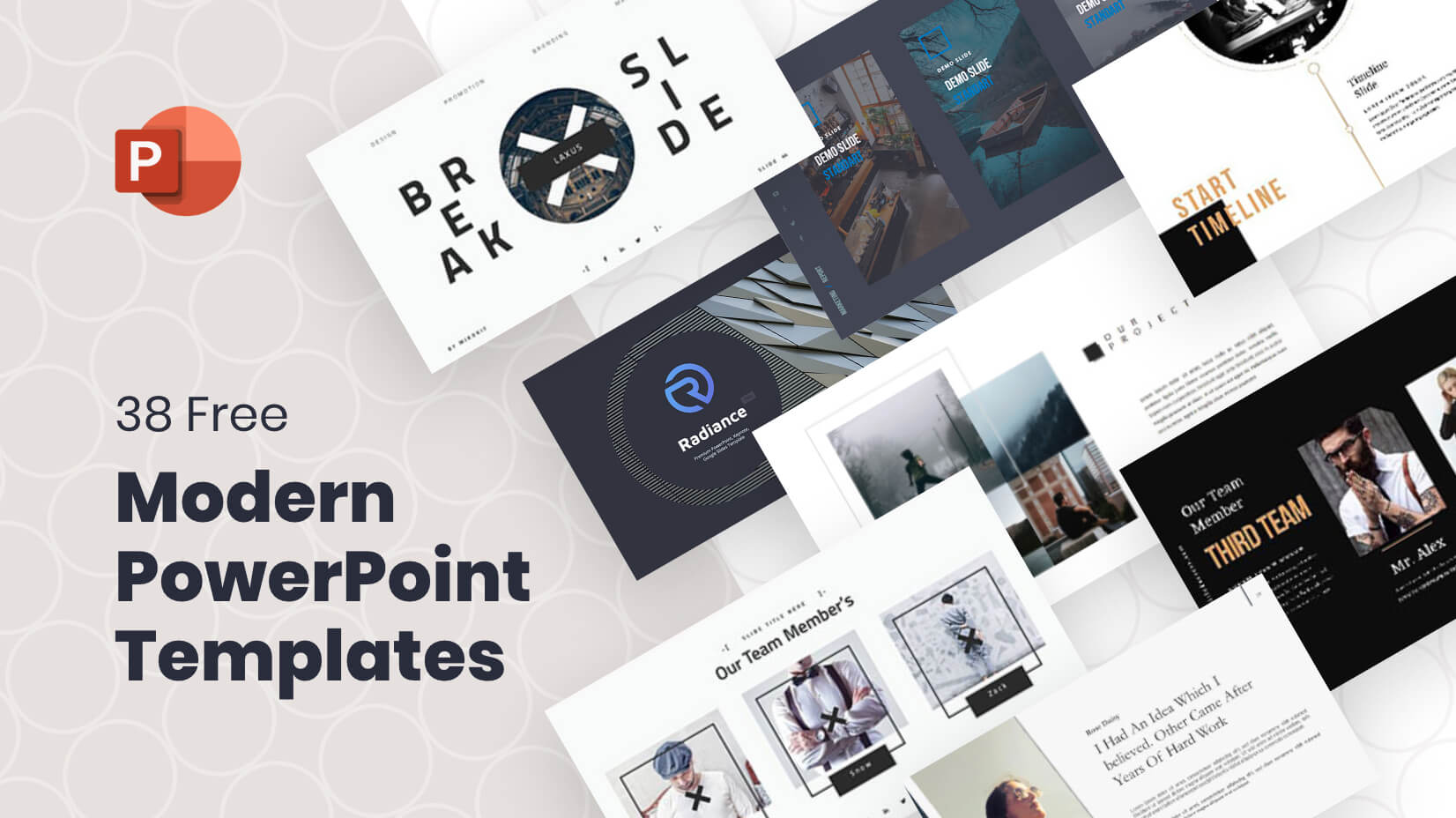 30 Free Modern Powerpoint Templates for Your Presentation