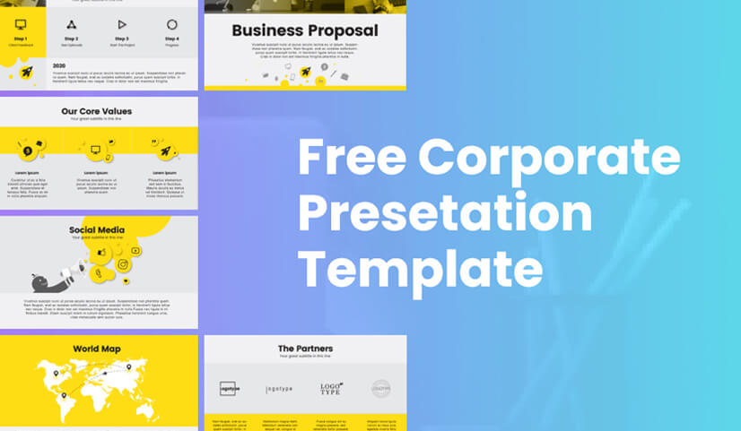 free corporate powerpoint presentation template