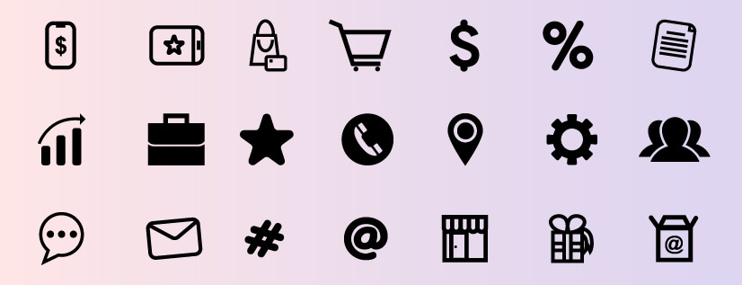 powerpoint vector icons