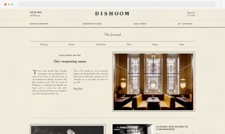 15 Inspiring Blog Design Examples: Creative and Ultra Modern | GM Blog