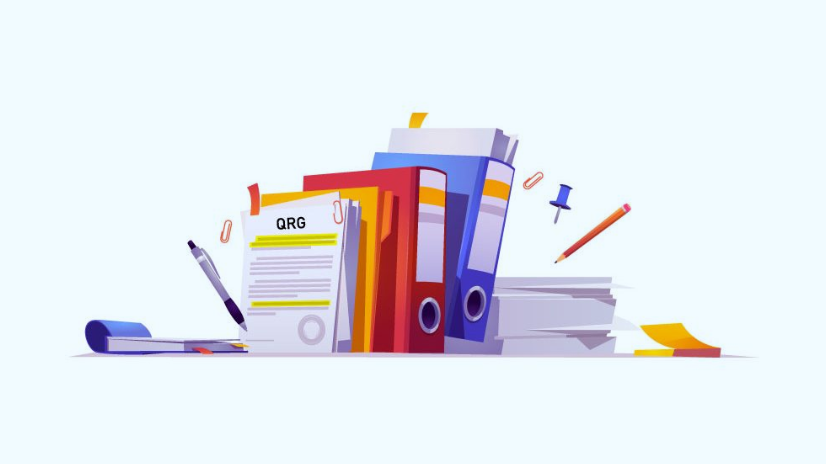 QRG guidelines illustration