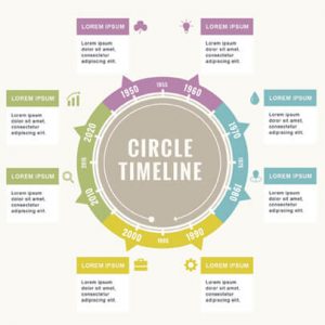 50 Free Timeline Infographic Templates for Time-Related Visuals