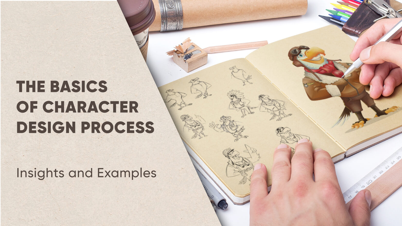 The Basics of Character Design Process: Insights and Examples