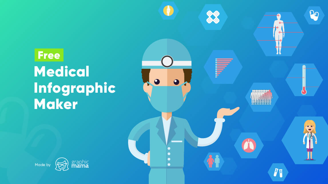 Free Medical Infographic Maker by GraphicMama