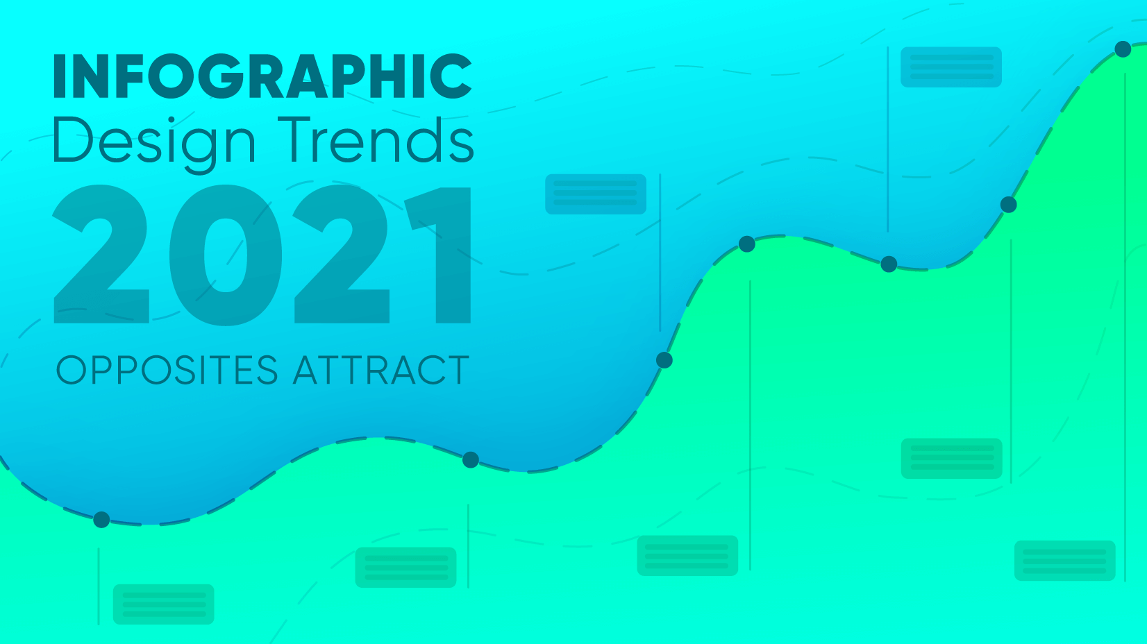 Infographic Design Trends 2021: Opposites Attract