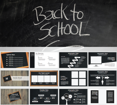 Back to School free education powerpoint template