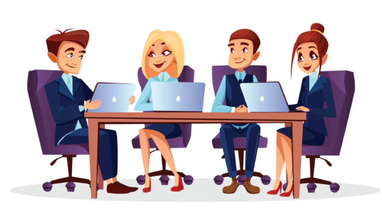 50 Free Business Cartoon Illustrations For Your Presentations | GM Blog