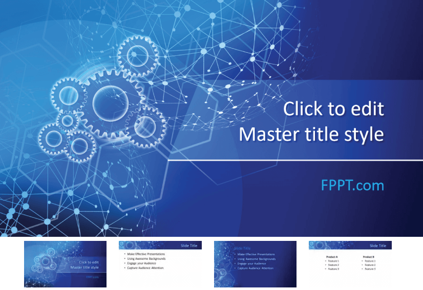 Network Free Technology Presentation Template